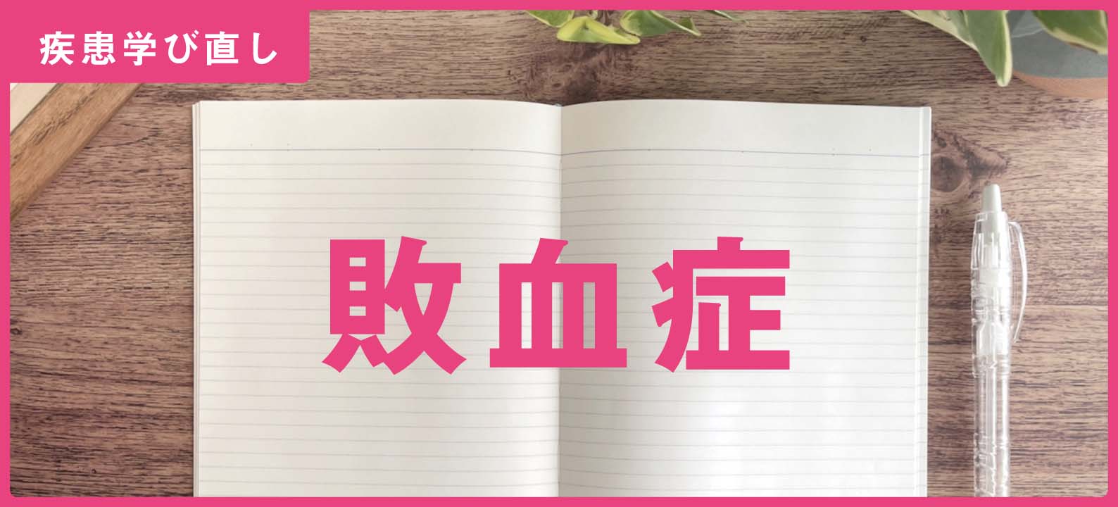 ｢敗血症」の知識＆注意点【訪問看護師の疾患学び直し】